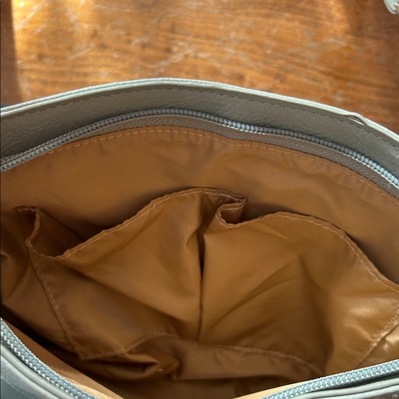 Multi sac Women's Crossbody Bags in Green and Blue - Picture 4 of 5